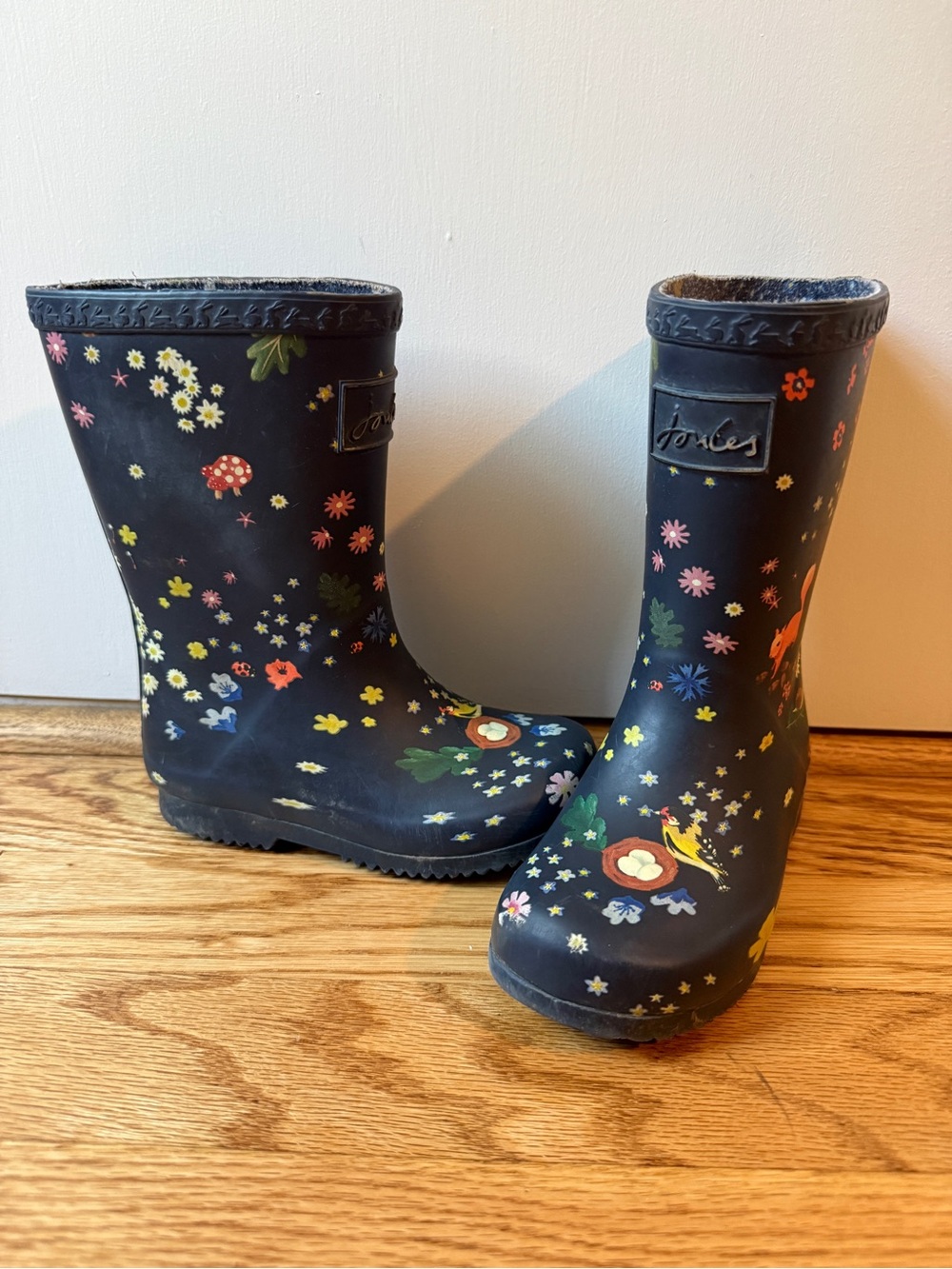 🌧️ 🐿️ Joules Rain Boots - size 9